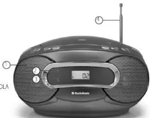 AudioSonic CD1581 - SPAJACIE SUCASTI - 1