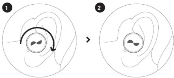 Nura NuraBuds - Mettez vos NURABUDS - 1