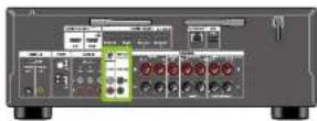 ONKYO TXNR5100 - Branchement d'un amplificateur intégré (ZONE B) - 2