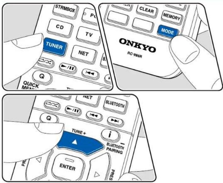 ONKYO TXNR5100 - Écoute de la radio AM/FM - 1