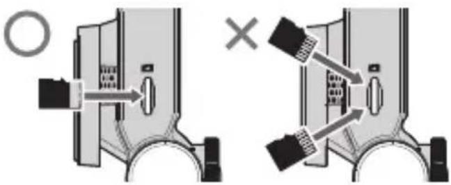 PIONEER VRECDZ700DC - Insertion de la carte microSD - 1