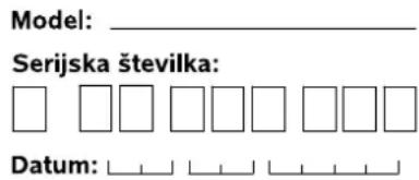 STIHL GHE 105 - Potrditev predaje - 1
