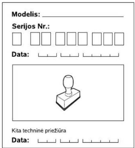STIHL GHE 105 - Perdavimo patvirtinimas - 1