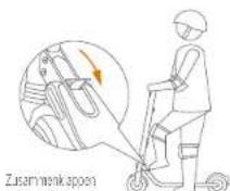 SEGWAY Ninebot KickScooter E25 - Zusammenklappen und Transport - 1