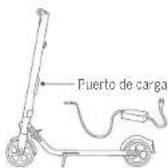 SEGWAY Ninebot KickScooter E25 - Cargar la bateria - 1