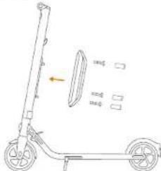 SEGWAY Ninebot KickScooter E25 - Installing a Second Battery Pack (optional) - 3