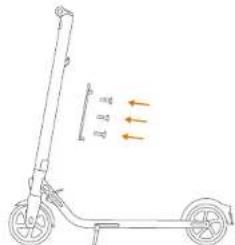 SEGWAY Ninebot KickScooter E25 - Installation d'une seconde batterie (en option) - 3