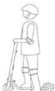SEGWAY Ninebot KickScooter E25 - Nauka jazdy - 3
