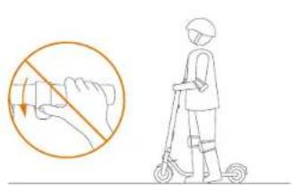 SEGWAY Ninebot KickScooter E25 - WARNING - 4