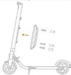 SEGWAY Ninebot KickScooter E25 - Installation d'une seconde batterie (en option) - 2