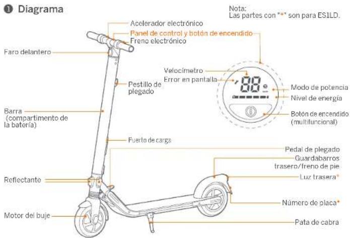 SEGWAY Ninebot KickScooter ES1LD - C - 1
