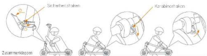 SEGWAY Ninebot KickScooter MAX G30E II - Zusammenklappen und Transport - 1
