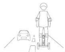 SEGWAY Loomo - Sicherheitswarnungen für die Fahrt - 2