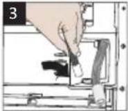 BEKO DS7432PXA - Raccord du tuyau de vidange de l'eau - 3