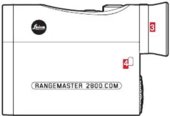 LEICA Rangemaster CRF 2800.COM - OBO3HAUHNE DETAJIEN - 3