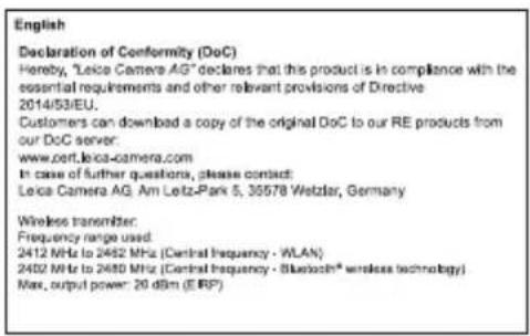 LEICA Rangemaster CRF 2800.COM - ATTENTION: - 1