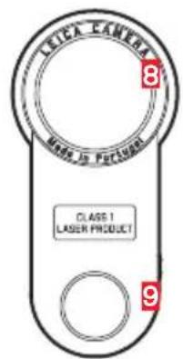 LEICA Rangemaster CRF 2800.COM - 各部件名稱 - 4