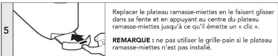 KITCHENAID 5KMT5115 - NETTOYAGE DU GRILLE-PAIN - 5