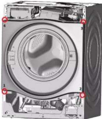 BOSCH WNA13470 - Kapı contasının sökülmesi - 5