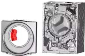 BOSCH WNA13470 - Desmontar la bisagra de la puerta - 1