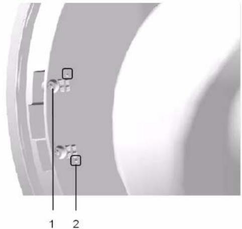 BOSCH WNA13470 - Demontering av dør - 1
