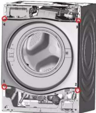 BOSCH WNA13470 - Výjmutí těsnění dvířek - 5