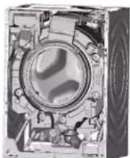 BOSCH WNA13470 - Luukun saranan poistaminen - 2