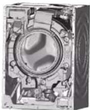 BOSCH WNA13470 - Demontaż zawiasu drzwi - 2