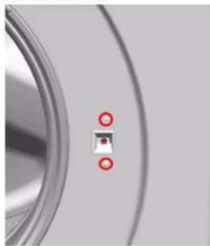 BOSCH WAV28L91BY - Demontał blokady drzwi - 1
