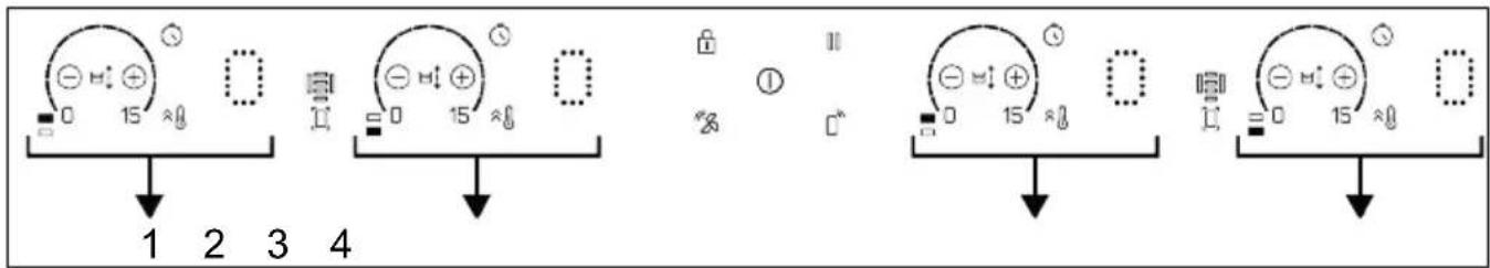 GRUNDIG GIEI 838980 INH - Hob control unit - 1