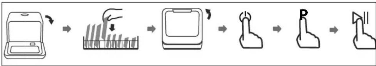 MEDION MD 37217 - Utilisation du lave-vaisselle - 1