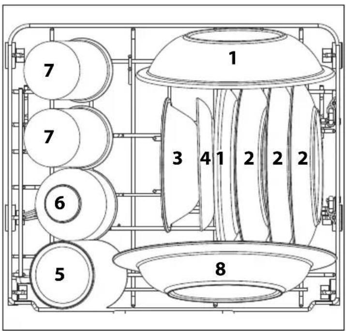 MEDION MD 37217 - Inruim voorbeeld voor serviesgoed - 2