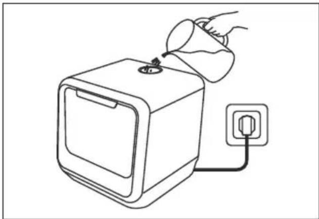 MEDION MD 37217 - Riempimento manuale con acqua - 1