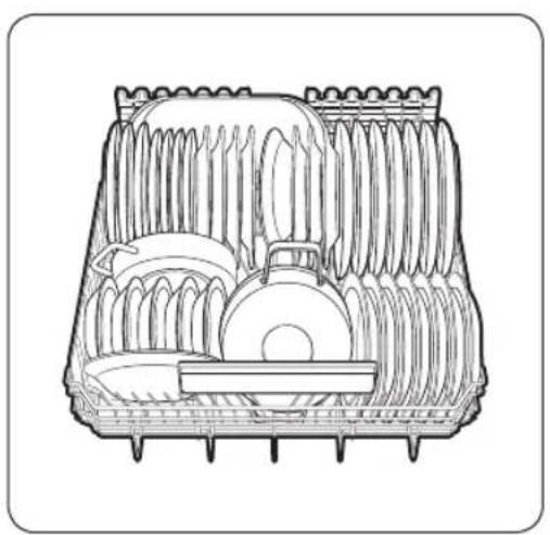 SAMSUNG DW60A6090IB - Ondersterek - 1