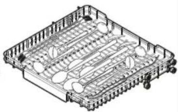 SAMSUNG DW60A6090IB - 3e me bac de panier - 3