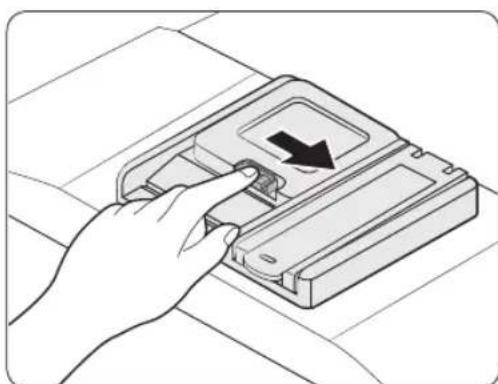 SAMSUNG DW60A6090IB - Filling the detergent - 1