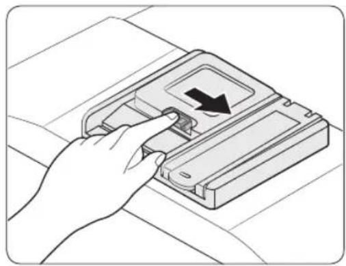 SAMSUNG DW60A6090IB - Remplissage avec du détergent - 1