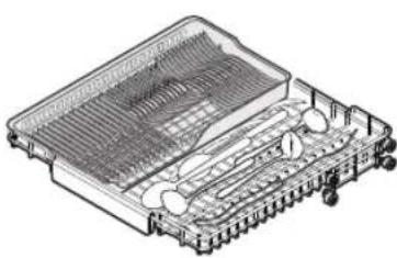 SAMSUNG DW60A6090IB - 3e me bac de panier - 2