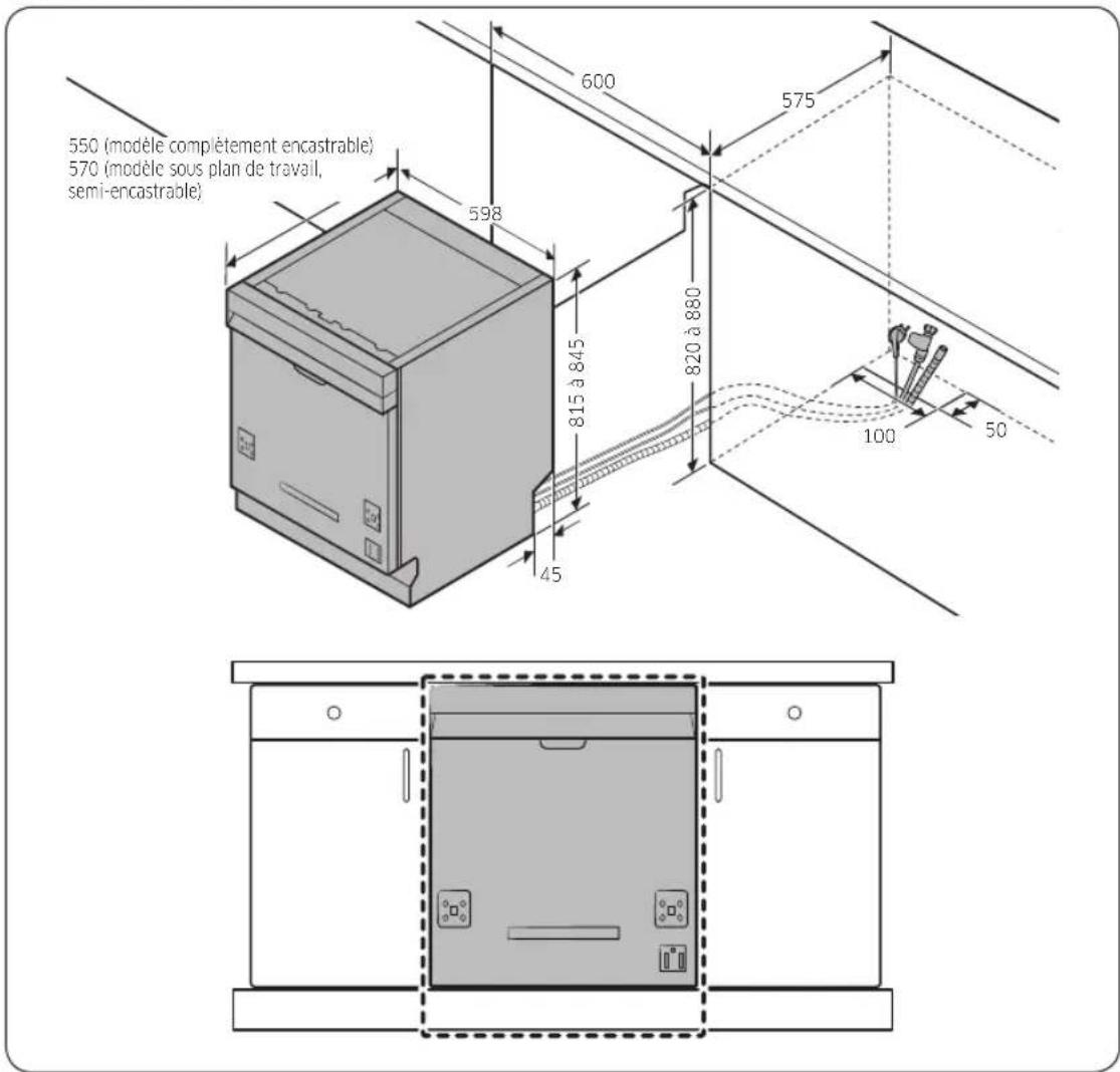 SAMSUNG DW60A6090IB - REMARQUE - 1