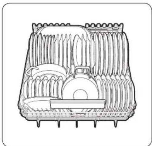 SAMSUNG DW60A6090IB - Unterkorb - 1