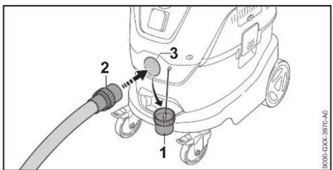 STIHL SE 133 ME - YctaHObKa BCacBbAIOJero OJHaHra - 1