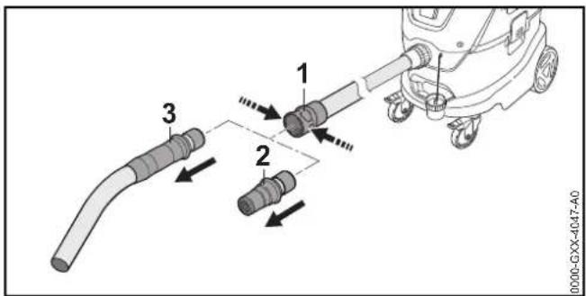 STIHL SE 133 ME - DEmoHTnpaHe Ha Tpb6Ha dpbXka nn aanTOp - 1