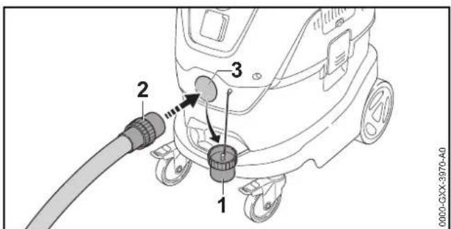 STIHL SE 133 ME - Zuigslang monteren - 1