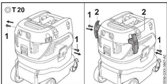 STIHL SE 133 ME - Składanie odkurzacza do czyszczenia na mokro/suco - 2