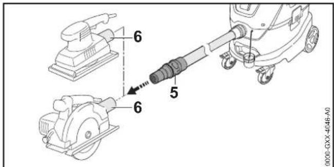 STIHL SE 133 ME - Montarea accesorilor - 2