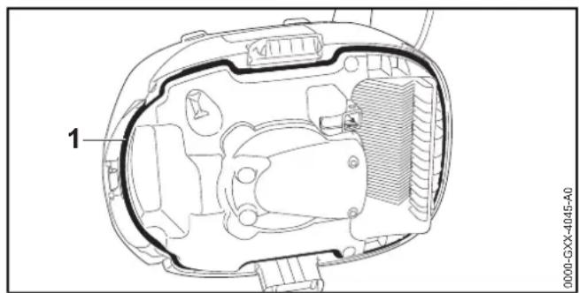 STIHL SE 133 ME - Oproznianie zbiornika - 1