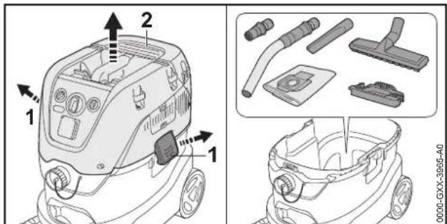 STIHL SE 133 ME - Alleszuiger monteren - 1