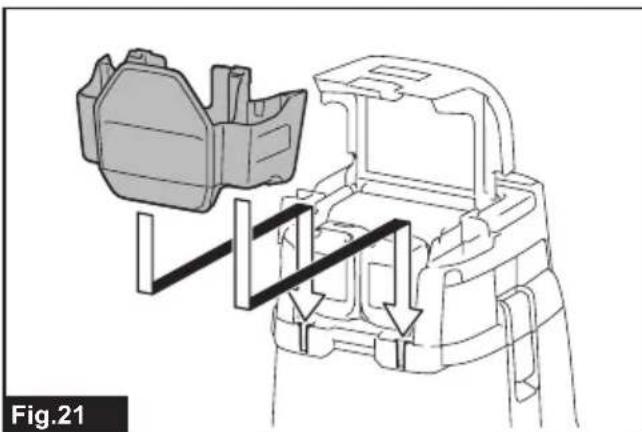 MAKITA DVC150LZ - DVC150L DVC151L - 21