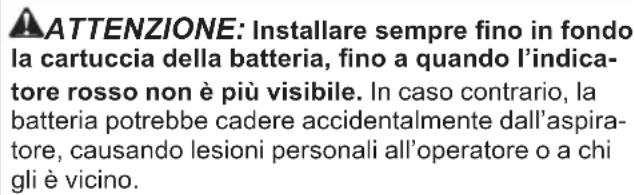 MAKITA DVC150LZ - Installazione o rimozione della cartuccia della batteria - 1