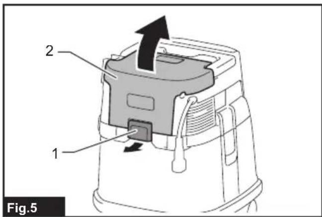 MAKITA DVC150LZ - DVC150L DVC151L - 6